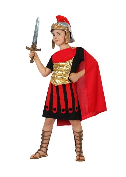 Disfraz De Centurion Romano Dorado Infantil - Disfraces de Romanos y Griegos para Niños