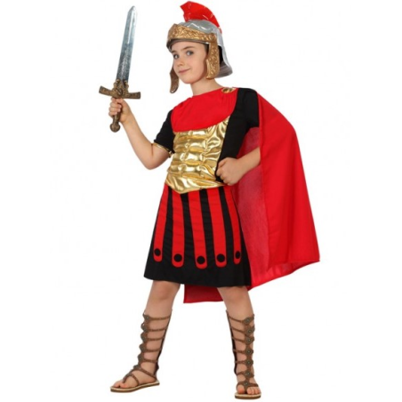 Disfraz De Centurion Romano Dorado Infantil - Disfraces de Romanos y Griegos para Niños