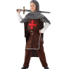 Disfraz De Caballero Medieval Rojo Infantil - Disfraces Medievales para Niños