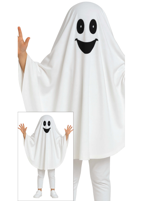 Disfraz De Fantasma Clasico Infantil - Disfraces de Hombres Lobo, Momias y Fantasmas Niño