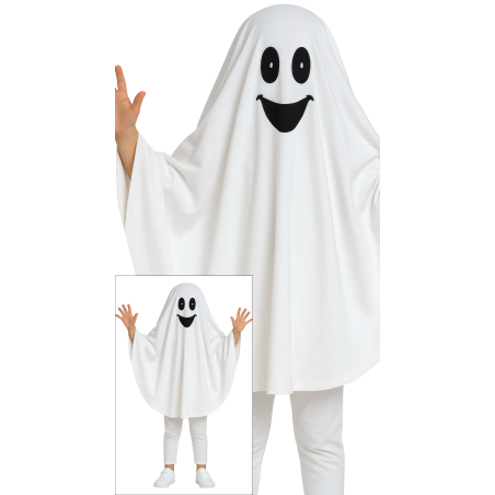 Disfraz De Fantasma Clasico Infantil - Disfraces de Hombres Lobo, Momias y Fantasmas Niño