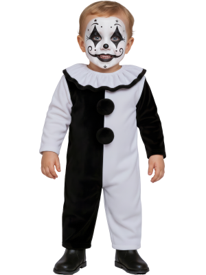 Disfraz De Payaso Terrifier Bebe - Disfraces de Halloween Terrifier - Disfraces de Payasos Siniestros para Bebes