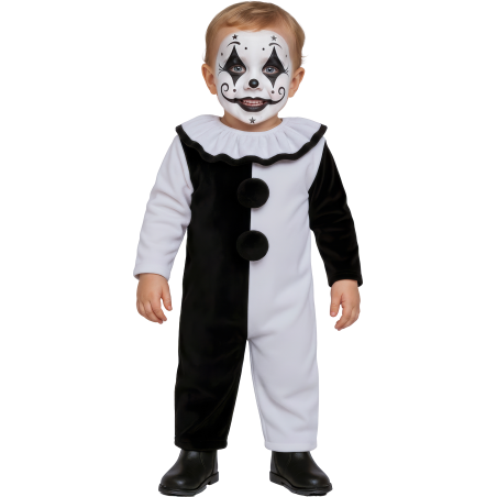 Disfraz De Payaso Terrifier Bebe - Disfraces de Halloween Terrifier - Disfraces de Payasos Siniestros para Bebes