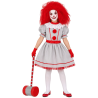 Disfraz De Payasa Asesina IT Niña - Disfraces de Halloween Pennywise - Disfraces de Payaso Asesino de Cine Infantiles
