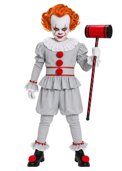 Erosi Mozorro Clown Killer Haurrentzako Film bakarra 17.50€ – mozorro Denda online