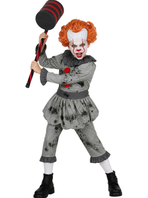 Disfraz De Payaso Asesino It Niño - Disfraces de Halloween Pennywise - Disfraces de Payaso Asesino de Cine Infantiles