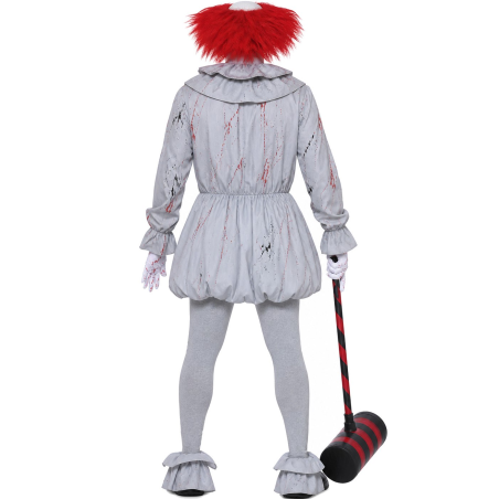 Disfraz De Payaso Asesino IT Hombre - Disfraces de Halloween Pennywise - Disfraces de Payaso Asesino de Cine Adulto