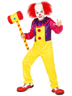 Disfraz De Payaso Asesino It Niño - Disfraces de Halloween Pennywise - Disfraces de Payaso Asesino de Cine Infantiles