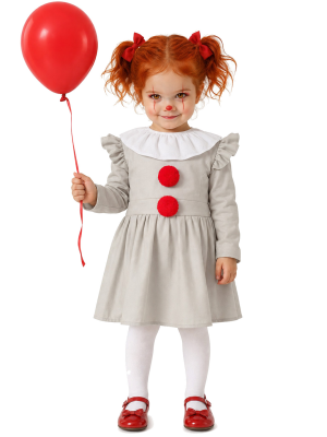 Comprar Disfraz Payasa Asesina IT Bebe - Disfraces Halloween Pennywise