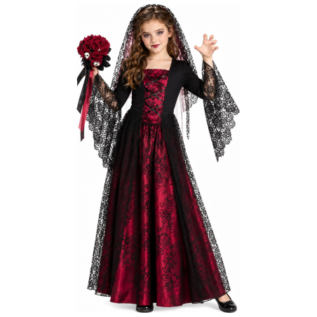 còpia de Disfraz De Vampiresa Barroca Infantil