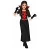 Disfraz de Vampiresa Clasica para Niña - Disfraces Halloween Vampiros - Disfraces de Vampiresas y Goticas para Niñas