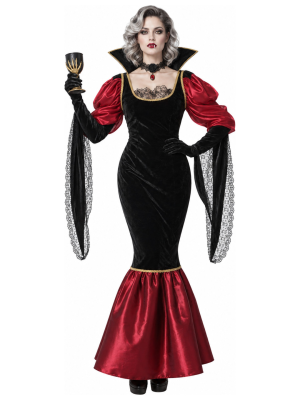 Disfraz de Vampiresa Condesa para Mujer - Disfraces Halloween Vampiros - Disfraces de Vampiresas y goticas para Mujer