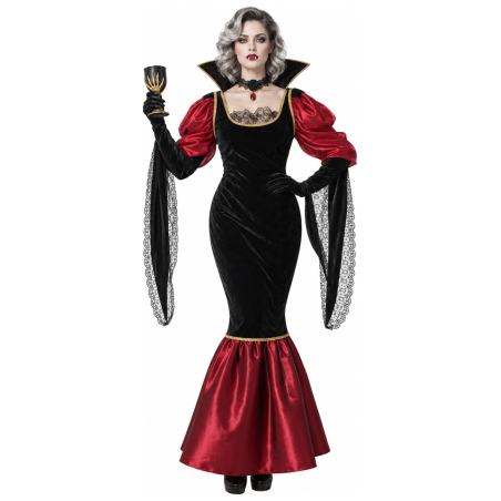 Disfraz de Vampiresa Condesa para Mujer - Disfraces Halloween Vampiros - Disfraces de Vampiresas y goticas para Mujer