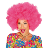 Peluca Afro Rosa - Pelucas