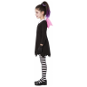 Disfraz de Vampiresa Gotica con Alas para Niña - Disfraces Halloween Vampiros - Disfraces de Vampiresas y Goticas para Niñas