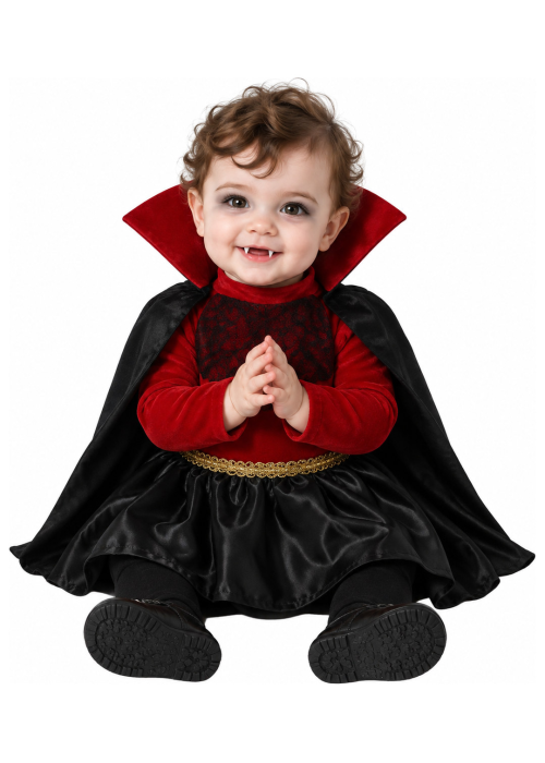 Disfraz De Vampiresa Bebe