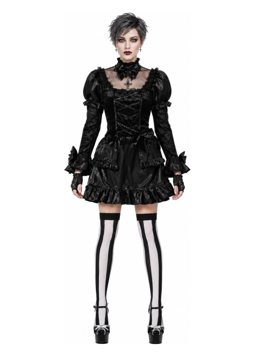 Disfraz de Vampiresa Gotica para Mujer - Disfraces Halloween Vampiros - Disfraces de Vampiresas y goticas para Mujer