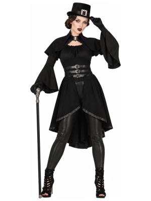 Disfraz de Vampiresa Gotica para Mujer - Disfraces Halloween Vampiros - Disfraces de Vampiresas y goticas para Mujer