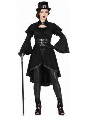 Disfraz de Vampiresa Gotica para Mujer - Disfraces Halloween Vampiros - Disfraces de Vampiresas y goticas para Mujer