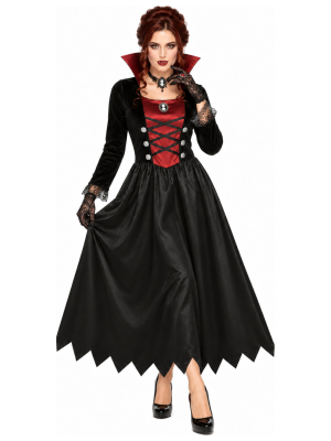 Disfraz de Vampiresa Condesa para Mujer - Disfraces Halloween Vampiros - Disfraces de Vampiresas y goticas para Mujer