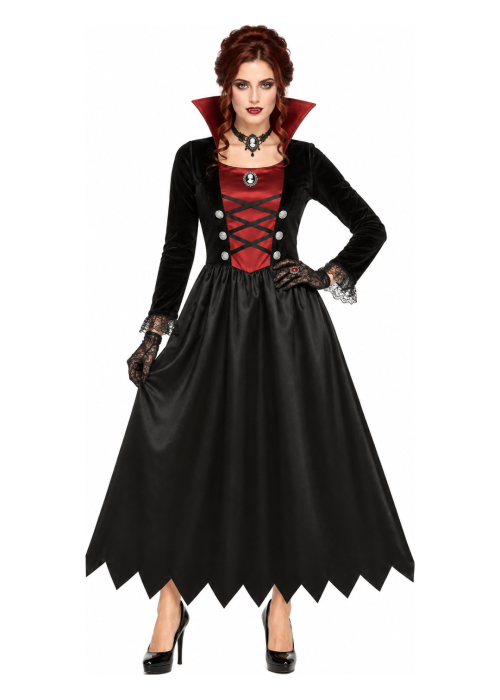 Disfraz de Vampiresa Condesa para Mujer - Disfraces Halloween Vampiros - Disfraces de Vampiresas y goticas para Mujer