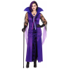 Disfraz de Vampiresa Morado para Mujer - Disfraces Halloween Vampiros - Disfraces de Vampiresas y goticas para Mujer