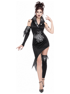 Disfraz de Vampiresa Araña para Mujer - Disfraces Halloween Vampiros - Disfraces de Vampiresas y goticas para Mujer