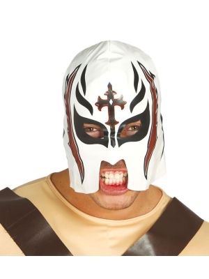 Mascara Lucha Blanca - Mascaras y Antifaces