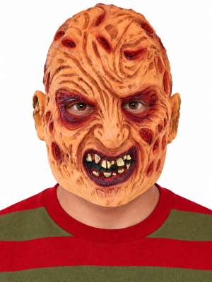 Mascara De Freddy Krueger Latex - Complementos Disfraces Halloween - Complementos de Asesino de Pesadillas