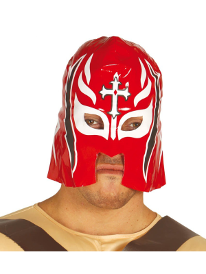 Mascara Lucha Roja - Mascaras y Antifaces