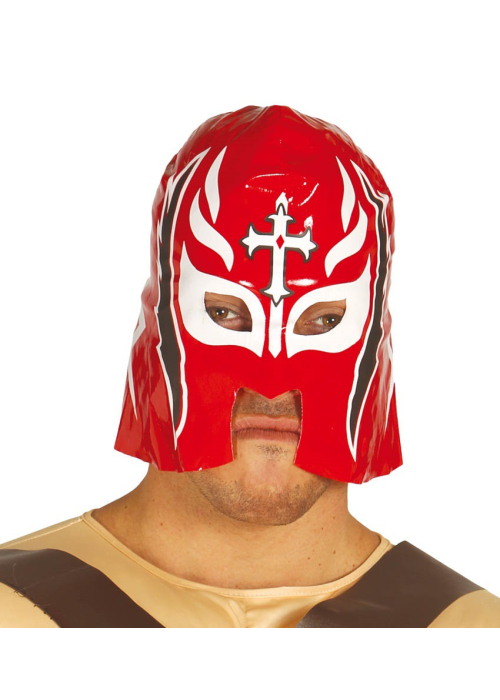 Mascara Lucha Roja - Mascaras y Antifaces