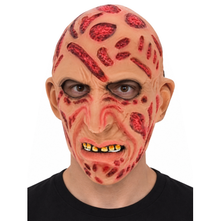 Mascara De Freddy Krueger Cicatrices - Mascaras Disfraces Halloween - Complementos de Asesino de Pesadillas