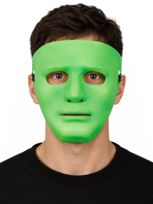 Mascara Verde Neon - Mascaras y Antifaces