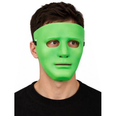 Mascara Verde Neon - Mascaras y Antifaces