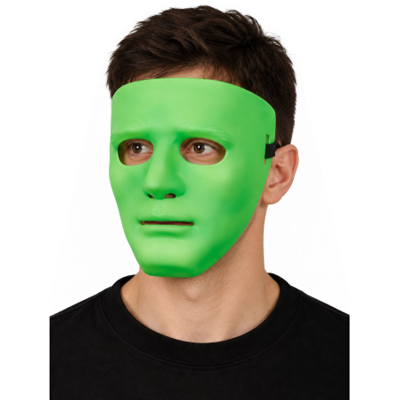 Mascara Verde Neon - Mascaras y Antifaces