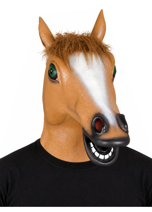 Mascara De Caballo de latex - Mascaras de Animales - Complementos de Animales