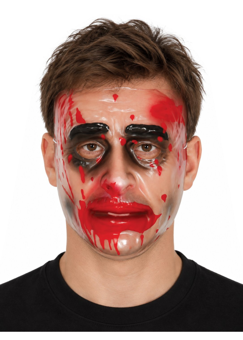 Mascara Purga Transparente Hombre - Mascaras Halloween - Mascaras de Peliculas de Terror
