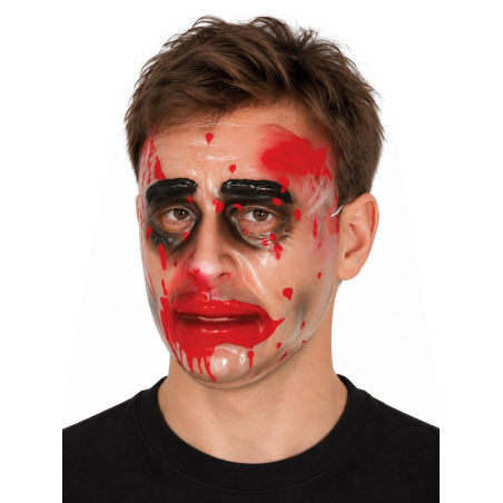 Mascara Purga Transparente Hombre - Mascaras Halloween - Mascaras de Peliculas de Terror