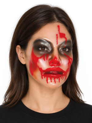 Mascara Purga Transparente Mujer - Mascaras Halloween - Mascaras de Peliculas de Terror