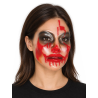 Mascara Purga Transparente Mujer - Mascaras Halloween - Mascaras de Peliculas de Terror