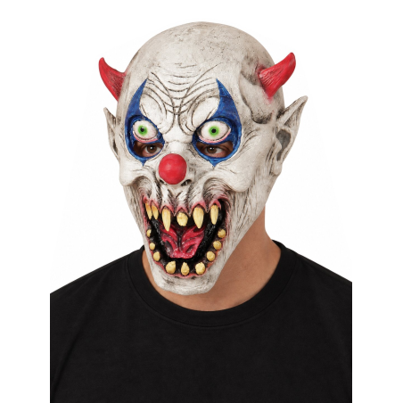 Mascara Payaso De La Muerte - Mascaras y Antifaces