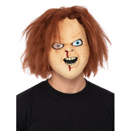 Mascara De Muñeco Chucky - MAscaras Disfraces Halloween - Complementos de Muñeco Diabolico