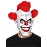 Mascara Payaso Asesino Rojo - Mascaras de Payasos Diabolicos Halloween - Mascaras y Antifaces