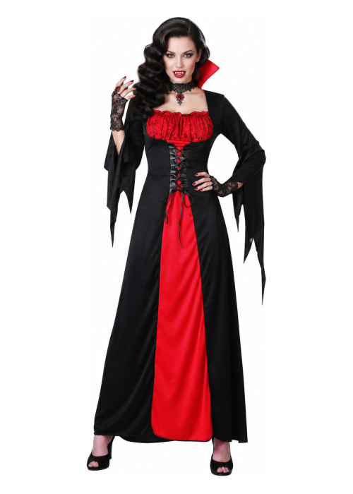 Disfraz de Vampiresa Roja para Mujer - Disfraces Halloween Vampiros - Disfraces de Vampiresas y goticas para Mujer
