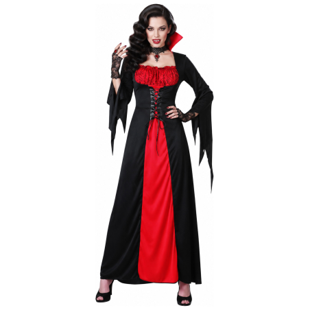 Disfraz de Vampiresa Roja para Mujer - Disfraces Halloween Vampiros - Disfraces de Vampiresas y goticas para Mujer