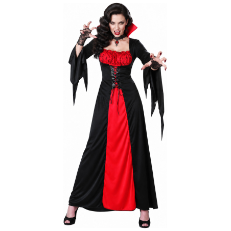 Disfraz de Vampiresa Roja para Mujer - Disfraces Halloween Vampiros - Disfraces de Vampiresas y goticas para Mujer