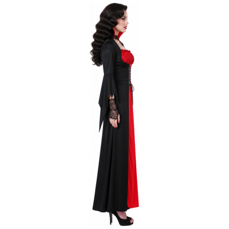 Disfraz de Vampiresa Roja para Mujer - Disfraces Halloween Vampiros - Disfraces de Vampiresas y goticas para Mujer