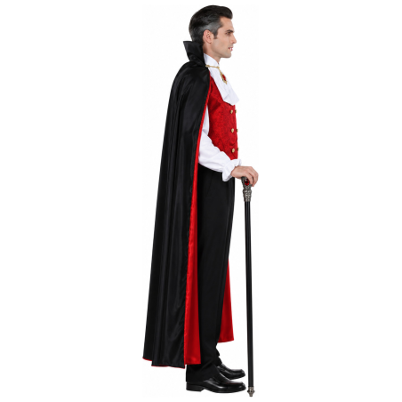 Disfraz de Vampiro Clásico para Hombre - Disfraces Halloween Vampiros - Disfraces de Vampiros y Goticos para Hombre