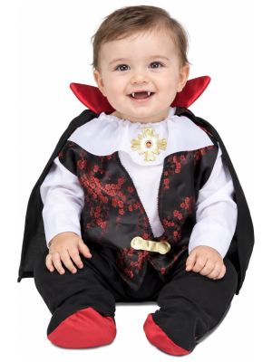 Disfraz de Vampiro Clasico para Bebe - Disfraces Halloween Vampiros - Disfraces de Vampiros y Vampiresas para Bebes