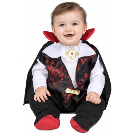 Disfraz de Vampiro Clasico para Bebe - Disfraces Halloween Vampiros - Disfraces de Vampiros y Vampiresas para Bebes